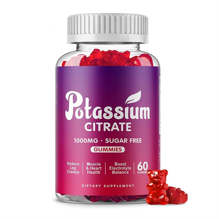 Potasyum Sitrat 1000mg Sakızlar