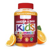 Çocuklar için Odak Formülü Omega DHA Gummies Nature'ın Büyüyen Zihin Kalplerine Desteği