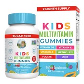 Maryruth'un Çocukları Multivitamin Gummies Büyüyen Bedenler için Lezzetli, Besin Paketli Destek