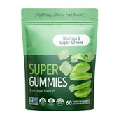 Supergummies Günlük canlılık için besin dolu bitki bazlı sakızlar