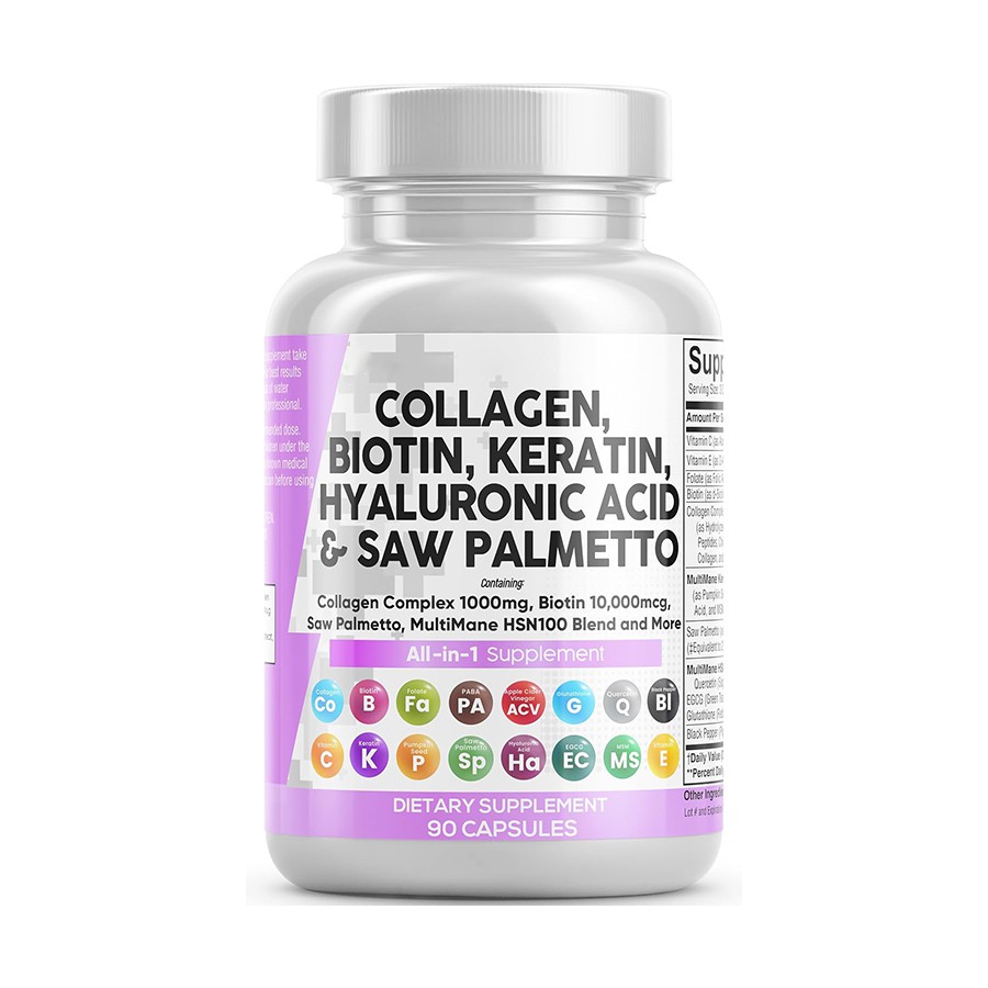 Ultimate Hepsi Bir Arada Saç, Cilt Tırnak Takviyesi